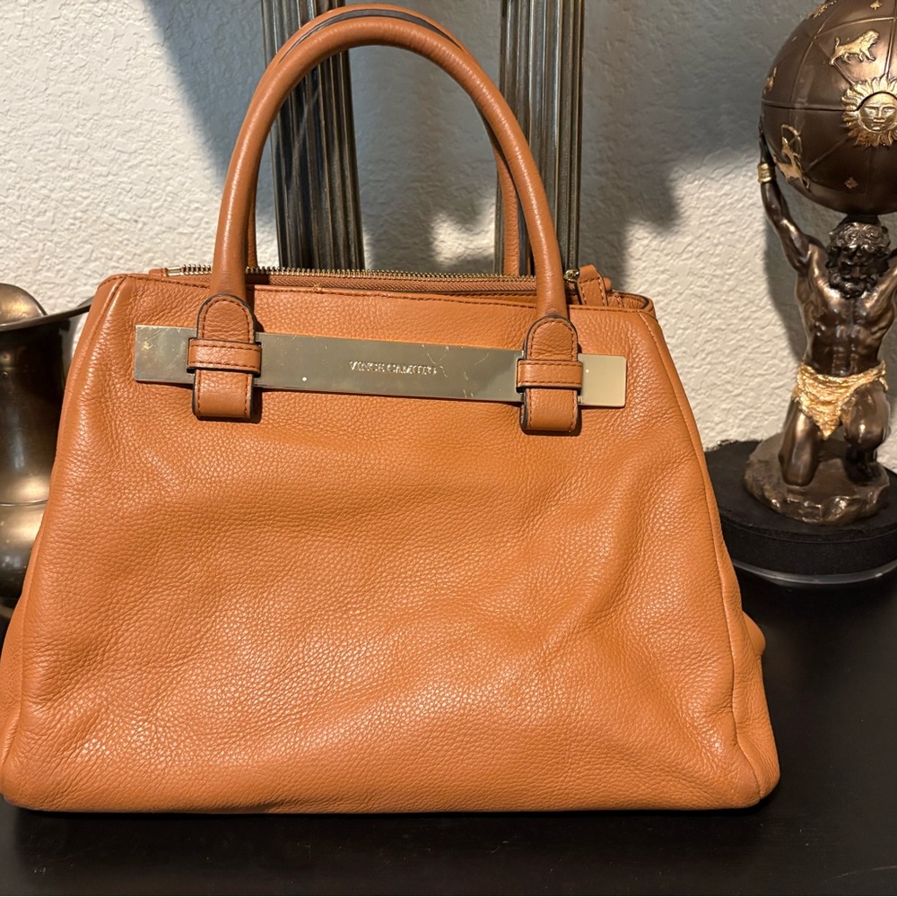 Vince Camuto Tan Satchel Bag - Picture 5 of 5
